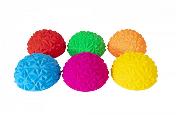 Набор балансировочных полусфер DITTMANN Balance Hedgehog набор, 16 см, 6 штук разных цветов