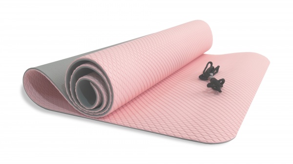 Коврик для йоги IronMaster 6 мм TPE розовый IRBL17107-P