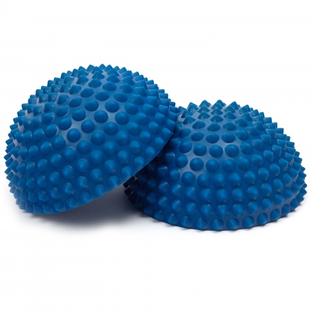 Массажная баллансировочная сфера TOGU Senso Balance Hedgehog, 16 см, пара, синий