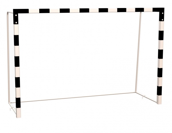 Ворота ZSO для мини-футбола, гандбола с разметкой, профиль 80х80 мм (без сетки)