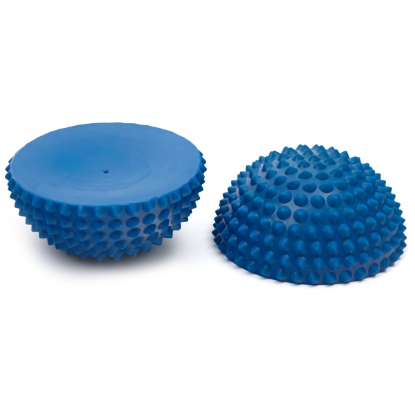 Массажная баллансировочная сфера TOGU Senso Balance Hedgehog, 16 см, пара, синий